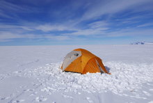 Shake Down Tent Ross Ice Shelf